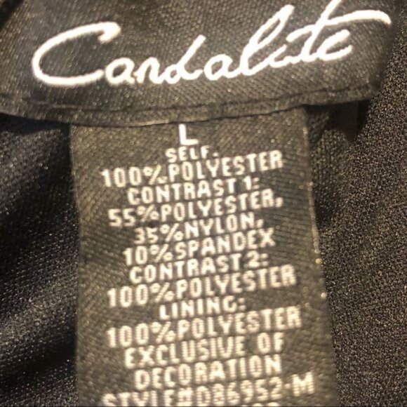 black tulle sequined Hi Low maxi dress Gown / Prom Event Homecoming Size Large - Picture 12 of 12